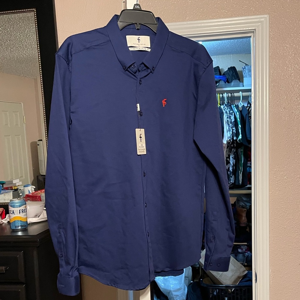 Father sons mens shirt